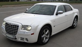 Машина на свадьбу Chrysler 300C № А5536, белый