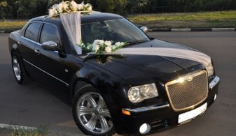Машина на свадьбу Chrysler 300C № А5537, черный