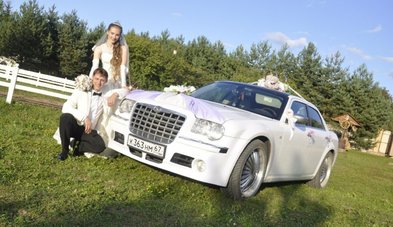 Автомобиль на свадьбу № Л5524 - Транспортная компания Лимузин