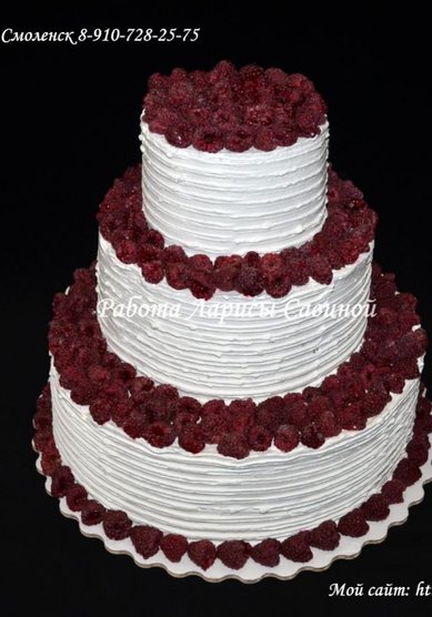 Свадебный торт Л104404 - Компания Лариса Савина