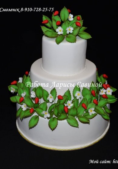 Торт на свадьбу Л104405 - Компания Лариса Савина
