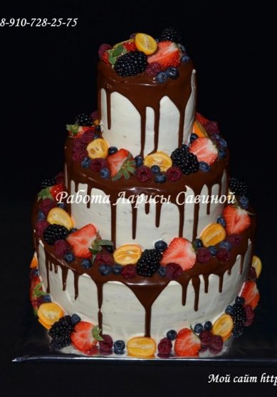 Торт на свадьбу Л104413 - Компания Лариса Савина