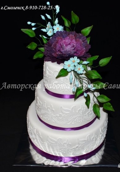 Торт на свадьбу Л104421 - Компания Лариса Савина