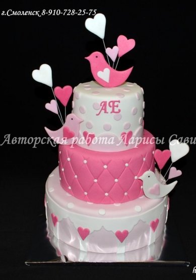 Торт на свадьбу Л104425 - Компания Лариса Савина