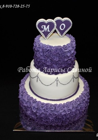 Торт на свадьбу Л104427 - Компания Лариса Савина