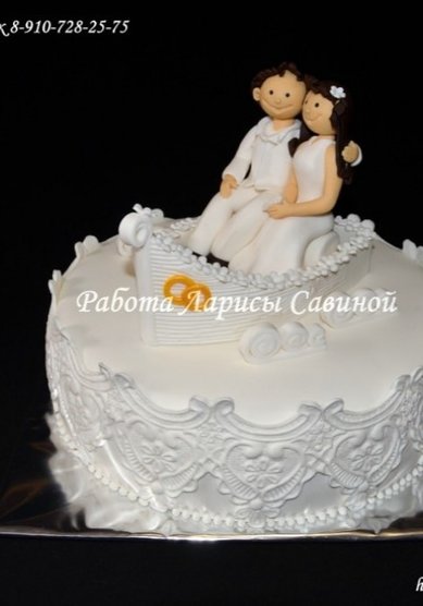 Торт на свадьбу Л104433 - Компания Лариса Савина