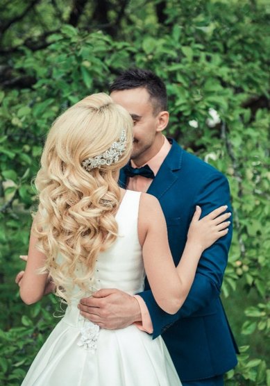 Свадебная прическа О20291 - Стилист-визажист Оксана Гиду