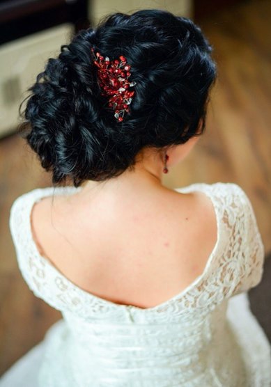 Свадебная прическа Е20303 - Стилист-визажист Екатерина Парфенова