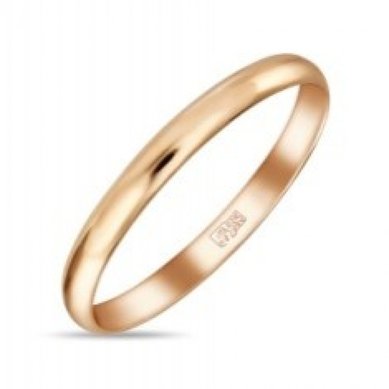 Обручальное кольцо R01-R-040-200-М13538 - Ювелирный бренд Московский ювелирный завод