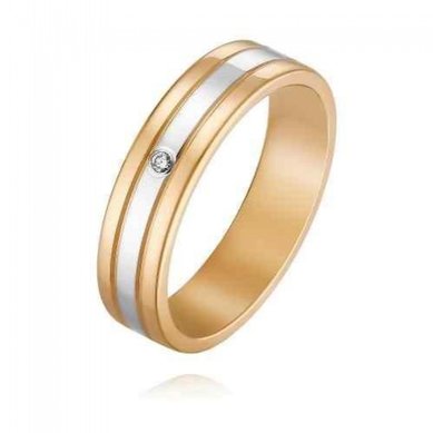 Обручальное кольцо А14119 - Ювелирный салон Адамас