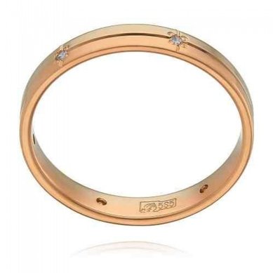 Обручальное кольцо А14128 - Ювелирный салон Адамас