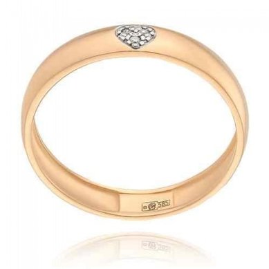 Обручальное кольцо А14129 - Ювелирный салон Адамас
