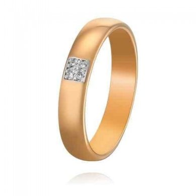 Обручальное кольцо А14130 - Ювелирный салон Адамас